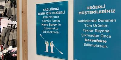 Defacto mağazaları yüksek sağlık ve hijyen ile açılıyor