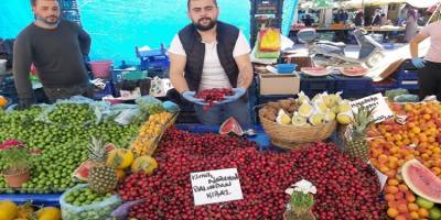 Avrupa’ya ihraç edilen Lapseki kirazı, yerli tezgahta can yaktı