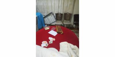 Ankara’nın Polatlı ilçesinde 10 kişi kumarhane kumar oynarken basıldı