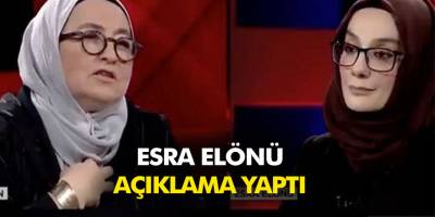 Arafta proğram sunucusu Esra Elönü Sevda Noyan'ın sözleri ile alakalı açıklama yaptı