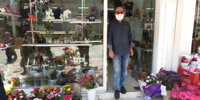 Çiçekçiler 10 Mayıs Anneler Gününde bu kez adrese teslim satış gerçekleştirdi