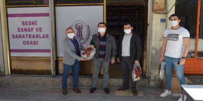 Adıyaman'da Berberlere malzeme yardımı