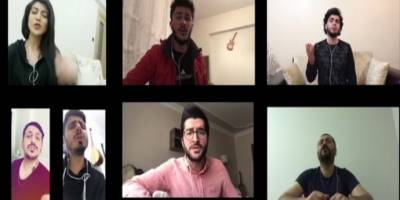 Erzurumlu Meslektaşları sanatçı İbrahim Erkal’ı “Sen aldırma” şarkısı ile andı