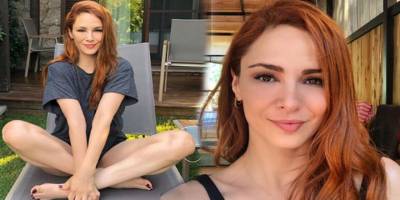 Mine Tugay, sınırları zorlayan spor hareketleriyle hayranlarını mest etti