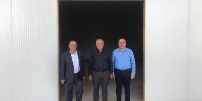 Yenilenebilir enerji kaynaklı soğuk hava deposunun inşaatı sürüyor