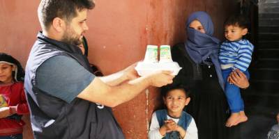 Şanlıurfa Akçakale'de bin aileye sıcak iftar yemeği
