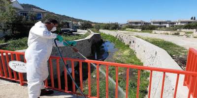 Balıkesir Ayvalık’ta “sivrisinek” ile amansız mücadele sürüyor