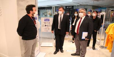 Sivas’ta Alıveriş Merkezine denetim, “Maskesiz AVM’ye girilmeyecek’’