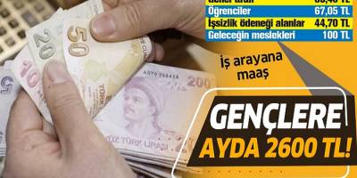 İş Arayan Gençlere Müjde! Ayda 2600 Lira Maaş