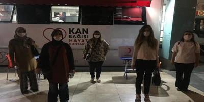 Eğitim Bir-Sen Antalya Şubesi üyelerinden kan bağışı