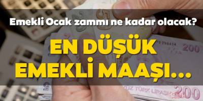 Emekliye Ocak zammı müjdesi! SSK ve Bağkur Emekli 2020 Ocak maaşı zammı ne kadar ve kaç TL olacak?