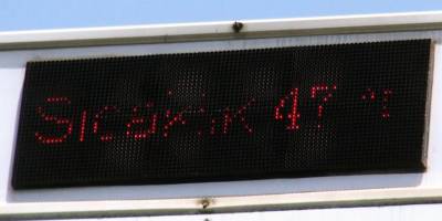 Muğla’da rekor sıcaklık termometreler 47'yi gösterdi