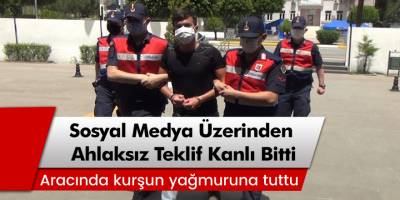 Antalya'da sosyal medya üzerinden ahlaksız teklifler kanlı bitti