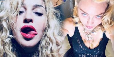 61'lik Madonna, banyoda yaptığı sefie ile bakın ne gösterdi!