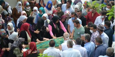 İkizce'de Husumetlileri tarafından öldürülen kişi son yolculuğuna uğurlandı