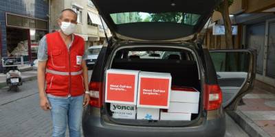 Mesut Özil Manisa Yunusemre'de 120 aileye daha yardımda bulundu