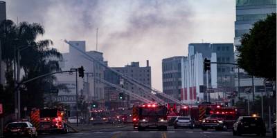 ABD’nin Los Angeles kentinde yangın çıkan binada patlama: 11yaralı