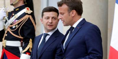 Emmanuel Macron Protestolar kapısına dayanınca kaçıp gitti