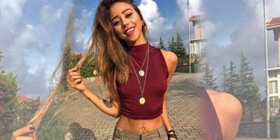 21 Yaşındaki Zeynep Alkan, Süper Mini Şortuyla Nefes Kesti