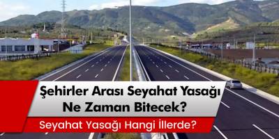 Şehirler arası seyahat yasağı ne zaman bitecek? Seyahat yasağı hangi illerde var?