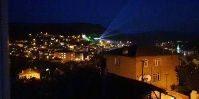 Ankara Nallıhan'da 19 Mayıs’a özel lazerli gösteri