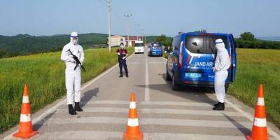 Kocaeli'de Karantinaya alınan mahallede 10 kişi korona virüsü yendi