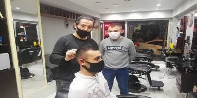 İstanbul'da Berberlerde kısıtlama ve bayram öncesi son mesai
