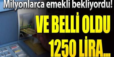 Milyonlarca emekli bekliyordu! SGK harekete geçti... Emeklilere 1250 lira!