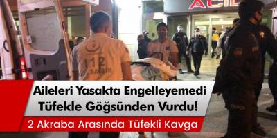 Bursa’da husumetli 2 akraba aile arasında tüfekli kavga: 3 yaralı