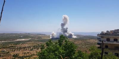 Son dakika İdlib’de patlama