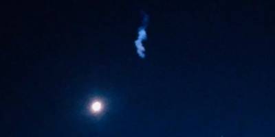 Erzurum’da Göktaşı olduğu değerlendirilen cismin düştüğü an