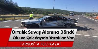 Tarsus'ta Ortalık Savaş Alanına Döndü: 1 ölü, 4 yaralı