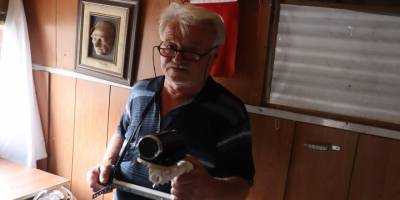 İstanbul’da Mustafa Evcil, 'su borularından “steadicam” üretti