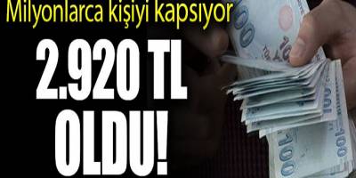 Çalışan Annelere Müjde! 2920 TL Oldu...