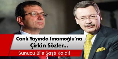 Melih Gökçek'ten İBB Başkanı Ekrem İmamoğlu'na çirkin sözler