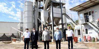 Adıyaman İl Özel İdaresi 2020 yılı asfalt sezonunu açtı