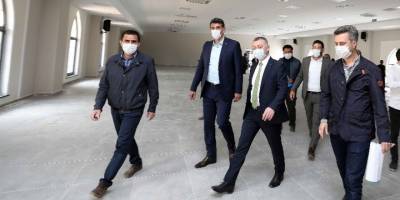 Başkan Büyükakın, "Durmak yok, eser üretmeye devam"