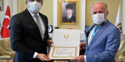 Müftü Sula’dan Vali Memiş’e veda ziyareti