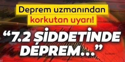Uzman isimden İstanbul için deprem uyarısı! 7.2 şiddetinde deprem...