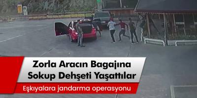 Antalya’da akaryakıt istasyonunda zorla aracın bagajına sokup dehşeti yaşattılar