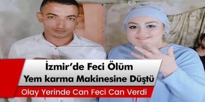 İzmir’in Kemalpaşa ilçesinde İsmail Kazancı, Yem karma makinesine düştü