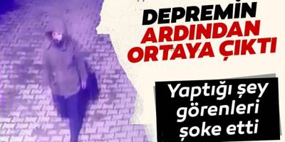 Depremi Fırsat Bilen Dengesiz Tepki Topladı