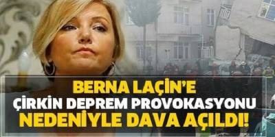 Paylaşımıyla tepki çeken Berna Laçin'e soruşturma açıldı