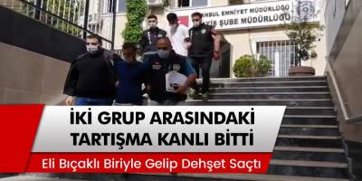Bahçelievler'de sahilde alkol alan iki grup arasındaki tartışma kanlı bitti