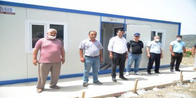 Manisa Selendi'de iki mahalleye prefabrik sağlık evi