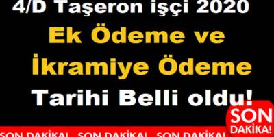 İlave Tediye ve İkramiye Müjdesi Taşeron ve Kadroya Geçen İşçiye