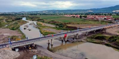 Bursa Mustafakemalpaşa’nın iki yakası köprüyle bağlandı