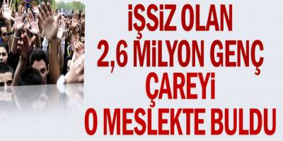İşsiz olan 2,6 milyon genç çareyi Özel güvenlik şirketlerinde buldu