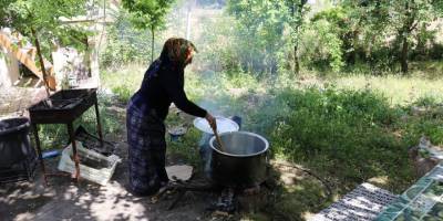 Malatya’da Dutlar oldu pekmez mesaisi başladı
