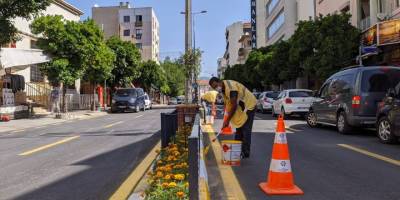 Aydın Büyükşehir Hükümet Bulvarı’ndaki çalışmaları bitirdi